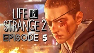 ВСЕ КОНЦОВКИ ИГРЫ! - ЭПИЗОД 5 !  БРАТ ЗА БРАТА - LIFE IS STRANGE 2 EPISODE 5