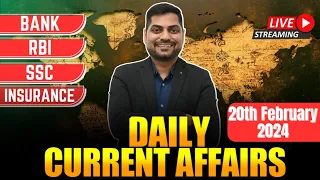 20th February 2024 Current Affairs Today | Daily Current Affairs | News Analysis Kapil Kathpal