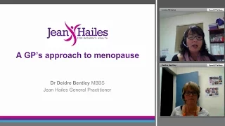 Webinar: Menopause update - A multidisciplinary approach