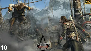 ASSASSIN'S CREED ROGUE - PART 10 - NAVAL BATTLE/KILL ADEWALE [4K] [60FPS]