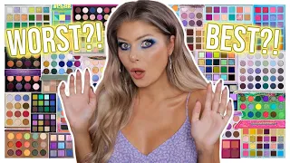 Ranking All The 104 (!!) Palettes I Tried In 2022 | FROM WORST TO BEST