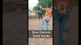 How Electric Field Works|| What if Charges Were Real|| #electriccharges #electricfield #jeephysics