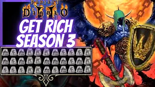Project Diablo 2 (PD2) How To Get RICH [Season 3]