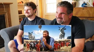 Dad Reacts to Red Dead Redemption 2: The MODDED Wacky West