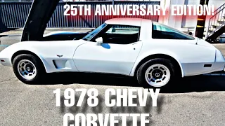 update on the 1978 chevy corvette
