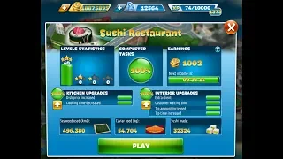 Cooking Fever-Sushi Restaurant Level 1-40(3 Stars)