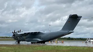 Luftwaffe Airbus A400M at Airport Weeze (54+29)