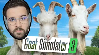 ÚJ, GOAT SZIMULÁTOR 3 ! | Őrült kecskés játék új kiadásban !