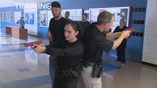 Several North Texas law enforcement agencies participate in active shooting trainings ahead of new s