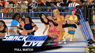 FULL MATCH - Women's Battle Royal: SmackDown LIVE, Nov. 27, 2018 | Wrestling Revolution