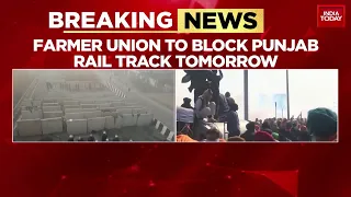 Kisan Union Announces Railway Track Blockade In Solidarity With Farmers | Farmers' Protesters News