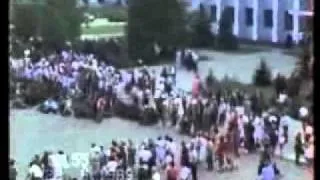 Забастовка в Кировске 1989г.