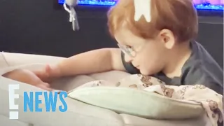 Watch Meghan Trainor's Son Riley Met His Baby Brother! | E! News