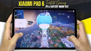 Xiaomi Pad 6 Fortnite Gaming test | Snapdragon 870, 144Hz display