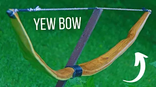 A Yew Bow - Making & Testing