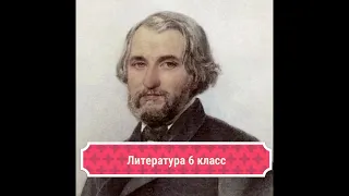 Тургенев И.С. 📚 Биография. Литература 6 класс.