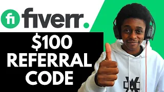 Earn $100 Referral Code Fiverr Money Online 2022