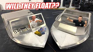 Mini Jet Boat Build Part 2: Expert Welders/Florida Men Complete Hand Built Mini Jet Boats!