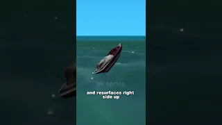 IF YOU FALL INTO THE OCEAN WITH A BOAT UPSIDE DOWN IN GTA GAMES