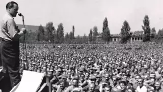 Bob Hope USO show in 1943 at Stockton Field