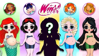 Disney Princess Pregnant into WinX Club | 35 Best DIY Arts & Paper Crafts