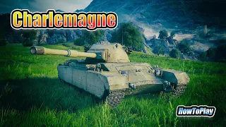 Charlemagne - 5 Frags 7K Damage - Not a good tank, but wins! - World Of Tanks