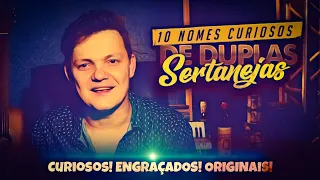 DUPLAS SERTANEJAS COM NOMES CURIOSOS E ENGRAÇADOS #001