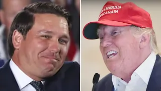 Trump UNHINGED Over Republicans Rallying Around Ron DeSantis