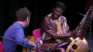 Ballaké Sissoko (kora) and Derek Gripper (guitar) astounding improvised performance at SOAS 2022