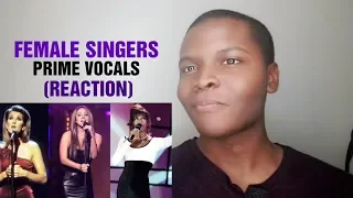 FEMALE SINGERS - "When Was Their Prime" (REACTION)