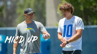 NFL Mic'd Up: Joe Lombardi at Chargers 2021 Minicamp | LA Chargers