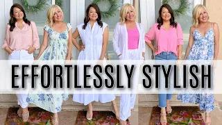 Casual and Classy Outfit Ideas for Spring and Summer | Try on Haul for Women Over 40