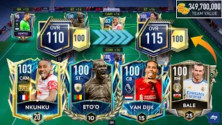 HUGE TEAM UPGRADE!! HOW TO REACH 115 OVR IN FIFA MOBILE 22 |ROAD TO 120 OVR FIFA MOBILE 22