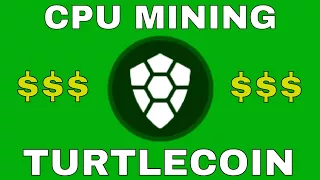 Mine Cryptocurrency with your CPU, using TURTLECOIN!!!