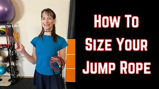 How to size your jump rope