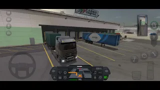 252 KM in 3 hrs Mercedes Benz Altros Realistic Truck Driving Mobile Gameplay #simulatorgames