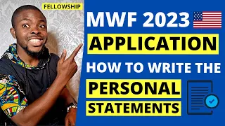 MWF 2023 Personal Statements: How To Write Mandela Washington Fellowship Essays | YALI | Africa