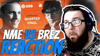 Metalhead Reacts To NME vs BREZ | Grand Beatbox Battle 2019 | LOOPSTATION 1/4 Final