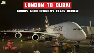 Emirates Airbus A380 | London to Dubai | Economy Class Trip Report | Best Airline in the World? 🇦🇪