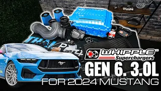 NEW Whipple Gen.6 3.0L for 2024 Mustang GT - Unboxing and Overview