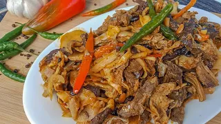 How To Cook Paklay | Pork Laman Loob Paklay