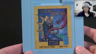 Angry Video Game Nerd (AVGN) Tagin' Dragon (NES) Reaction@JamesNintendoNerd