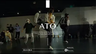 ATO "GilaGila / Awich Feat. JP THE WAVY & YZWEE"@En Dance Studio SHIBUYA SCRAMBLE