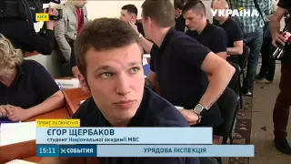 Арсен Аваков перевіряв як готують майбутніх українських поліцейських
