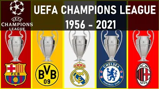 UEFA CHAMPIONS LEAGUE • ALL WINNERS 1956 - 2021