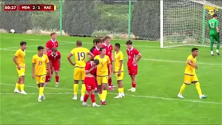 Молдова U19 - Казахстан  U19 (обзор)