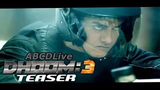 DHOOM:3 | Official Teaser | Aamir Khan | Abhishek Bachchan | Katrina Kaif | Uday Chopra By ABCDLive