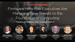 How Risk Executives Are Managing New Firmware Threats