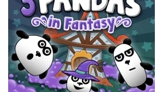 3 панды в Стране ФАНТАЗИИ. Прохождение. Мультфильм игра для детей. 3 Pandas in FANTASY!!!