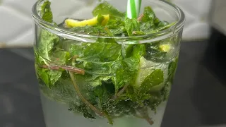 Let's make virgin mojito recipe in just 2 minutes with 3 ingredients I Mocktail Virgin Mojito recipe